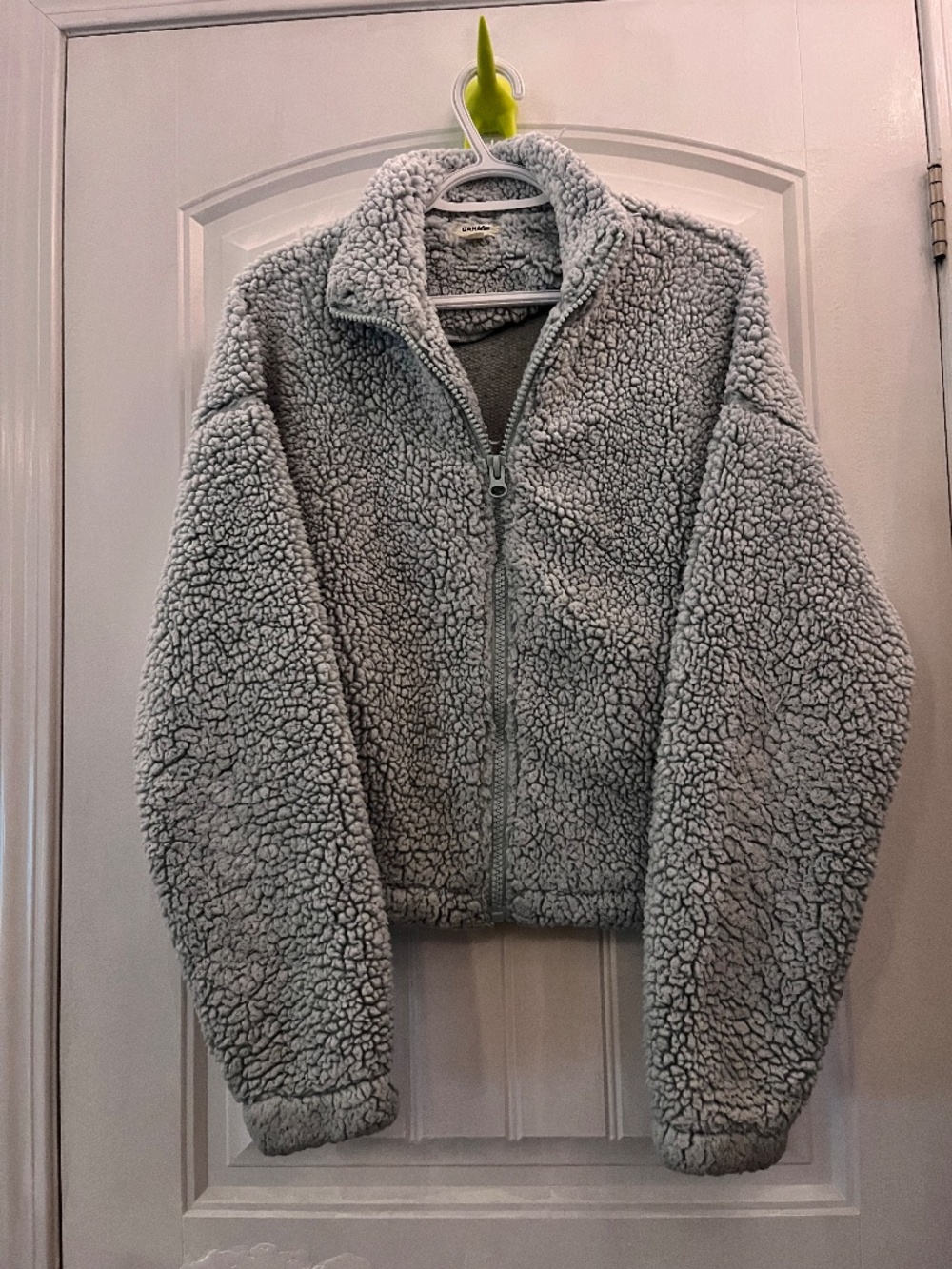 Garage sherpa full-zip jacket.